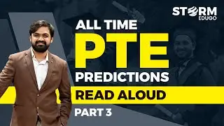 PTE Read Aloud Sentence All Time Predictions By Storm Part 3