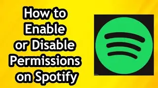 How to Enable or Disable Permissions on Spotify App