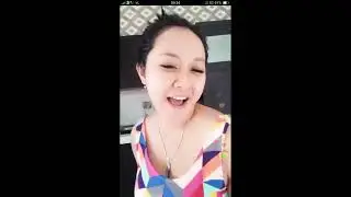 Nyai live pamer ketiak