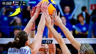 Amazing Match in the First Game of the Golden Series of Womens Volleyball | HD |