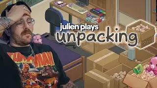 julien spends 3 hours unpacking