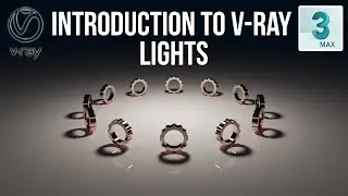 3ds max | VRay Plane and Sphere Light in 3ds max for Beginners
