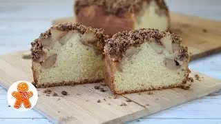 Кекс с Яблоками и Хрустящей Корочкой ✧ Apple Crumble Cake