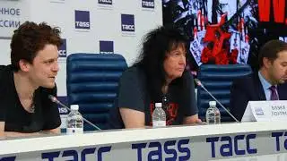 Blackie Lawless - 2017 - W.A.S.P. - Press Conference, Moscow (Interview) - 3