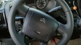 Как снять руль Citroen Jumper ( Ситроен Джампер)