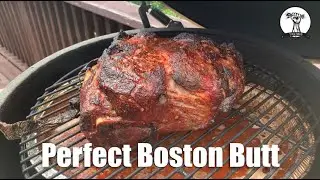 🔥 Perfect Boston Butt Big Green Egg - Pork Butt - Pork Shoulder - Kamado Joe - Grill
