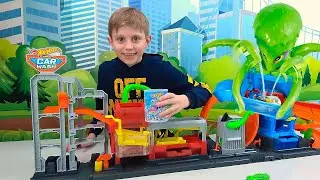 ХОТ ВИЛС МАШИНКИ и СУПЕР АВТОМОЙКИ Hot Wheels Car Wash