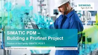 How do you Setup a Profinet Project in Siemens SIMATIC PDM