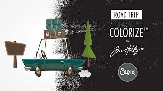 Sizzix: How To Assemble Tim Holtz Colorize Die Road Trip