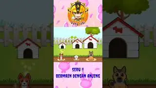 game edukasi bermain dengan anjing #shorts