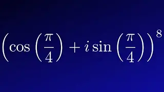 Learn how to Raise a Complex Number to a Power by using Demoivres Theorem