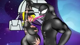 VANESSA AND SYMBIOTE VERY FRIENDLY (FNAF X VENOM)