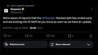 Apex Legends Ranked Not Initialized Bug (Season 22 & Respawn Response)