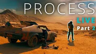 Make MAD MAX in Unreal Engine (P2) - Process Livestream & Giveaway