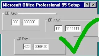 Generating Valid Windows 95 Keys