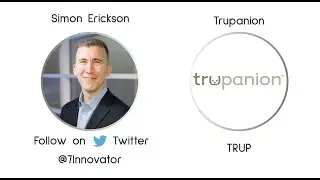 Simon  Erickson pitches Trupanion at 