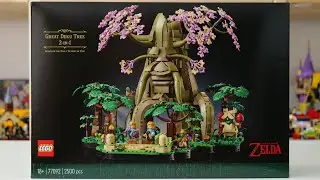 LEGO The Legend of Zelda 77092 Great Deku Tree 2in1- Breath of the Wild - LEGO Speed Build Review