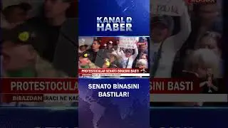 Meksika'da Gerilim Zirvede! Protestocular Senato Binasını Bastı