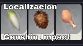 Localizacion Rabano, Piñon, Carne de ave - Genshin Impact