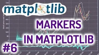 Python Matplotlib Tutorial #6 for Beginners - Changing Markers