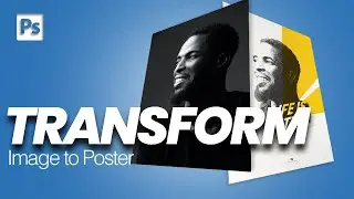 Easy Poster Design with Pencil Sketch Effect in Photoshop | Beginners Tutorial