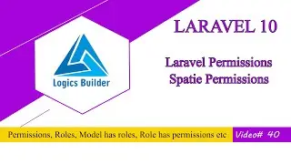 Laravel permissions | Spatie permissions | laravel 10 permissions | (laravel lecture 40 pashto)