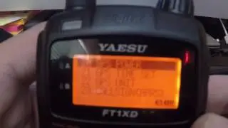 Yaesu FT1XDR how to deactivated GPS function (TURN OFF GPS)