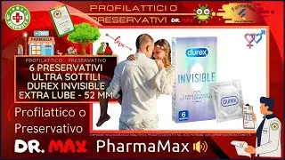 👄 6 Preservativi Ultra Sottili Durex Invisible Extra Lube - 52 Mm Preservativo o Profilattico