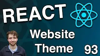 Create a Website Theme - Material UI - React Tutorial 93