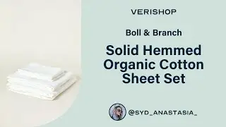 Boll & Branch Solid Hemmed Organic Cotton Sheet Set Review