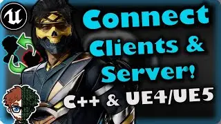 Connecting Clients To Server | How To Make YOUR OWN Fighting Game | UE4/UE5 & C++ Tutorial, Part 238