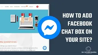 How to add a WordPress chat plugin (Facebook Live chat) & also hide it from a specific page? 2022!