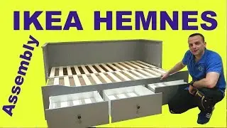 Ikea HEMNES Day bed assembly instructions