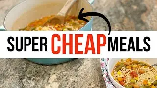 EXTREME BUDGET MEALS // SUPER CHEAP MEALS YOU CAN MAKE RIGHT NOW