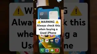Don't Get SCAMMED Warning - Always check THIS when buying a used iPhone from CL or FBMP