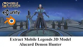 Extract Mobile Legends 3D Model - Alucard Demon Hunter | Unity 3D