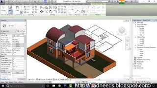 Revit Complete Project #6 | Modern House Design In Revit| Indian House Design