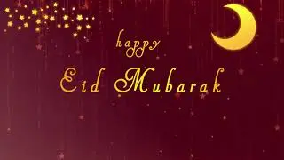 Eid Mubarak 2021 | Created in After Effects | No copyright issue!