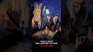Wyatt Sicks has arrived on Raw 17 June 2024 