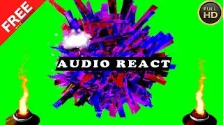 Green Screen Audio React Effect Chroma Key 2019 | #mvstudio