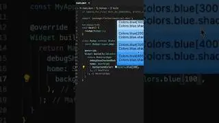 scaffold background color📱how to code apps #flutter