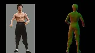 bruce lee pytorch 3d deep learning  photo to 3d construction without 3d scanner