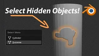 6 Ways to Select Objects Behind an Object in Blender