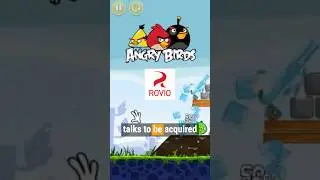 Angry Birds-maker Rovio is being acquired for $775M by a Japanese entertainment company #shorts