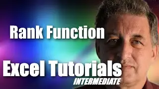 #13 Excel 365 Tutorial Intermediate - Rank Function