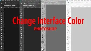 Change Interface Color In Adobe Photoshop |Areeb Productions