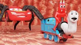 Train Thomas Escape From Cursed Mcqueen