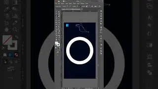 Letter Q Logo Design Tutorial  #logo #adobeillustrator #shorts