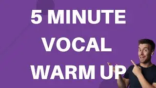 5 Minute Vocal Warm Up With a Straw