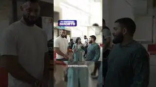 У тебя микрофон меньше чем у Гаджи почему так 😅 Александра Богадовка и Нарек Пухляш #shorts #popmma